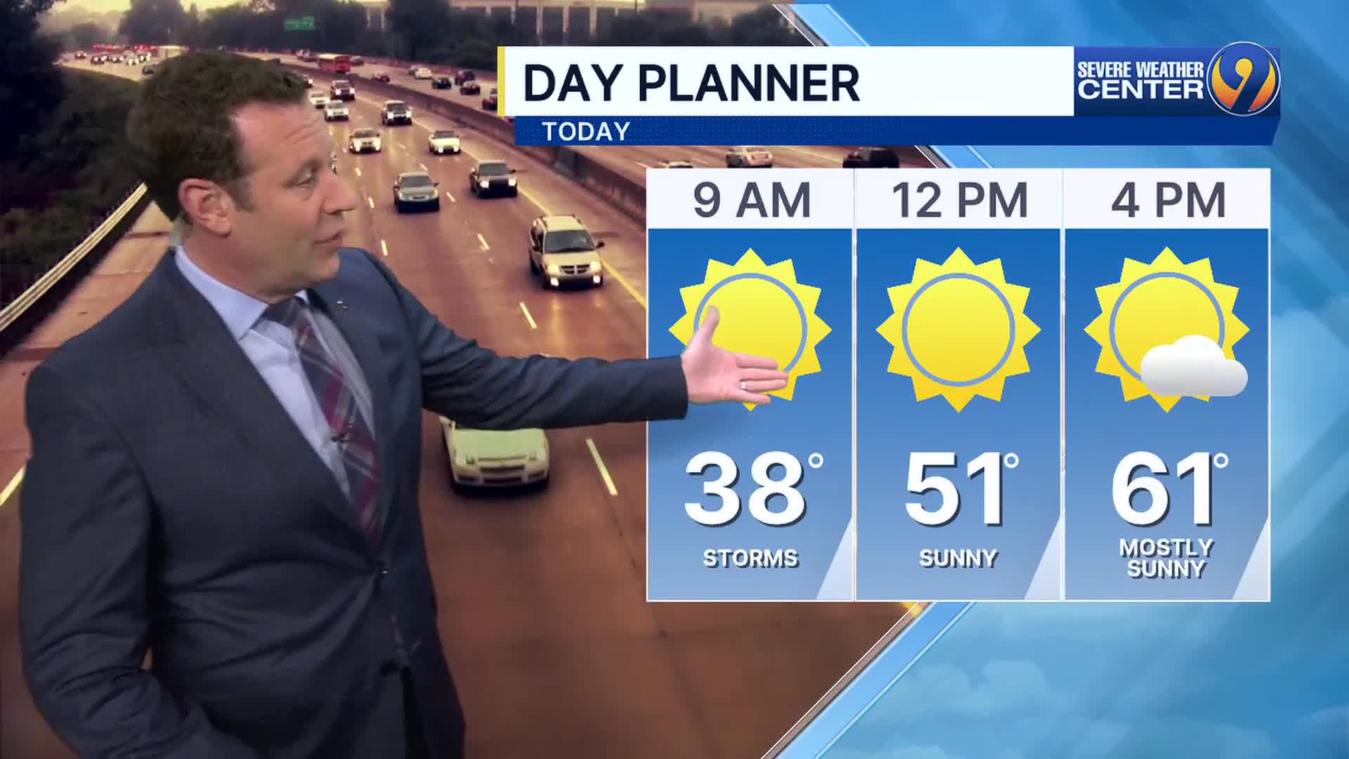 Forecast: Cooler temps Friday, warming back up over the weekend