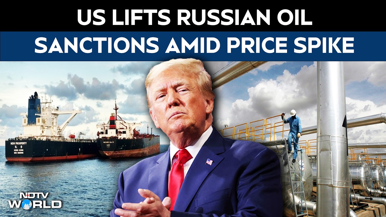 Oil hits $100: US temporarily lifts Russian sanctions amid Iran crisis
