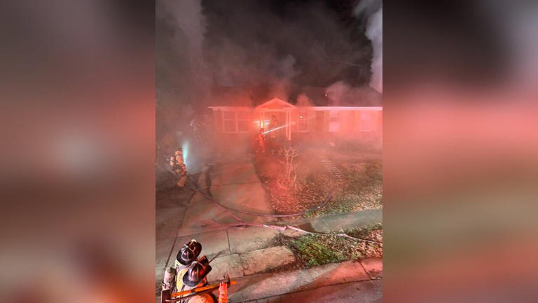 1 sent to hospital after northeast Charlotte house fire