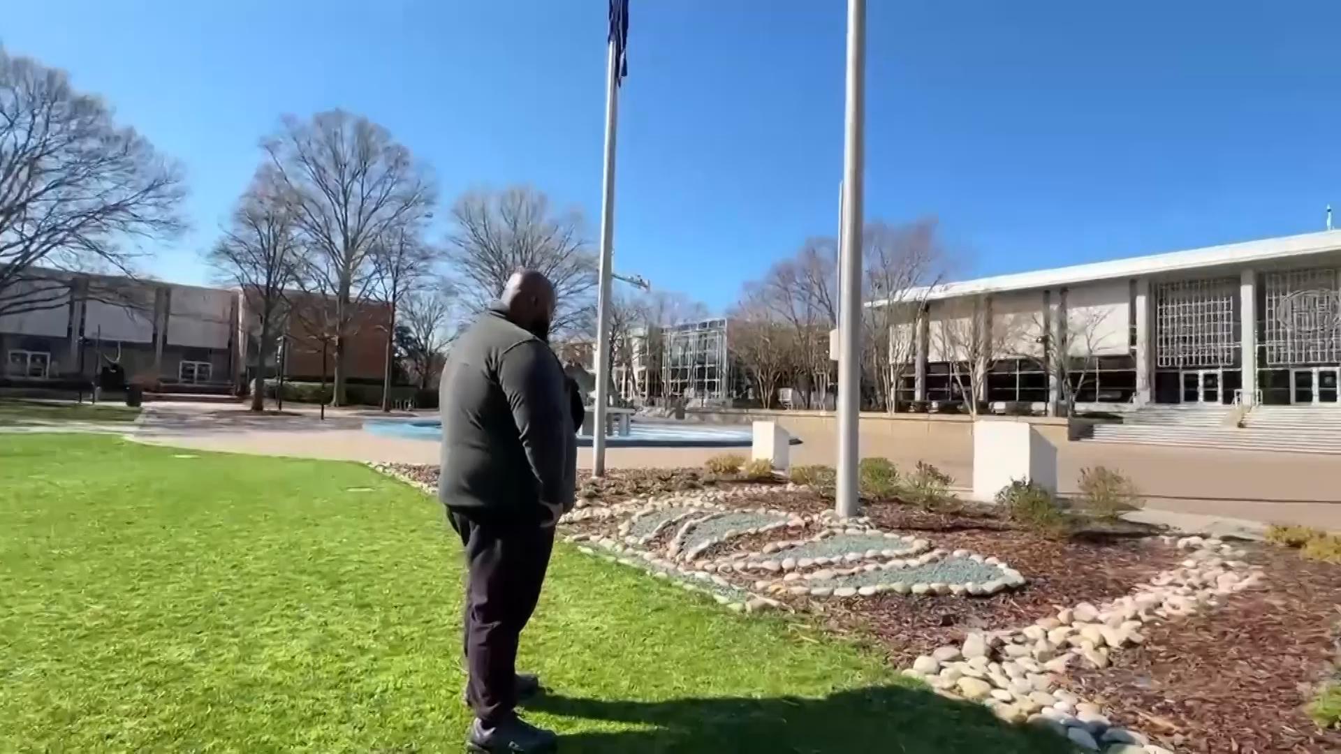 Friend of ROTC leader killed in Old Dominion University shooting visits ...