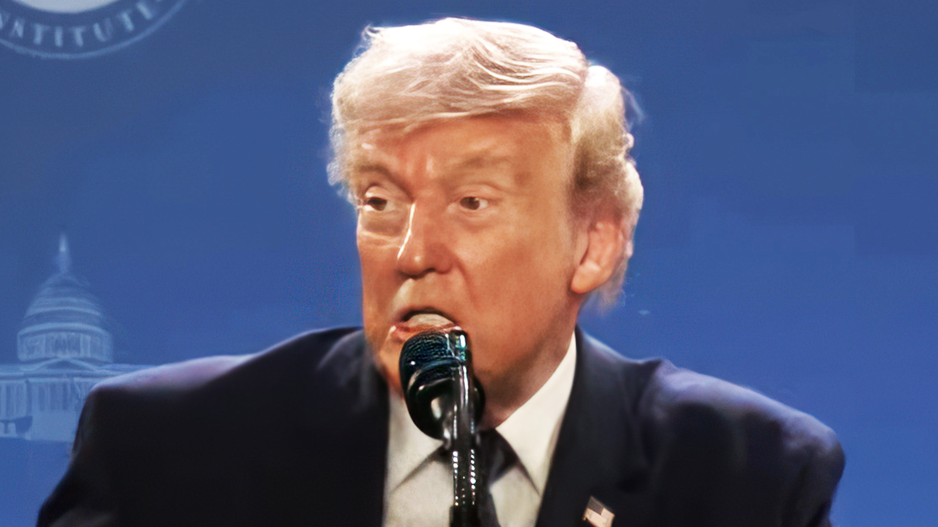 Trump delivers rambling speech to Republicans