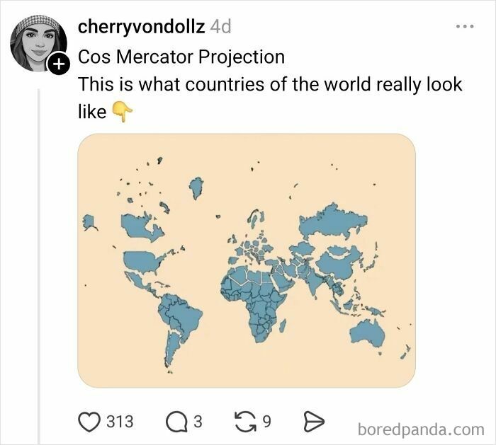 Someone Asks Why Maps Lie About Sizes, Internet Delivers A Hilarious Reality Check (30 Pics)