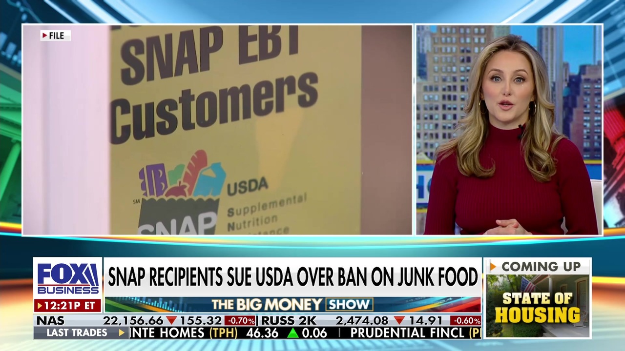 SNAP recipients sue USDA over junk food ban, food restrictions