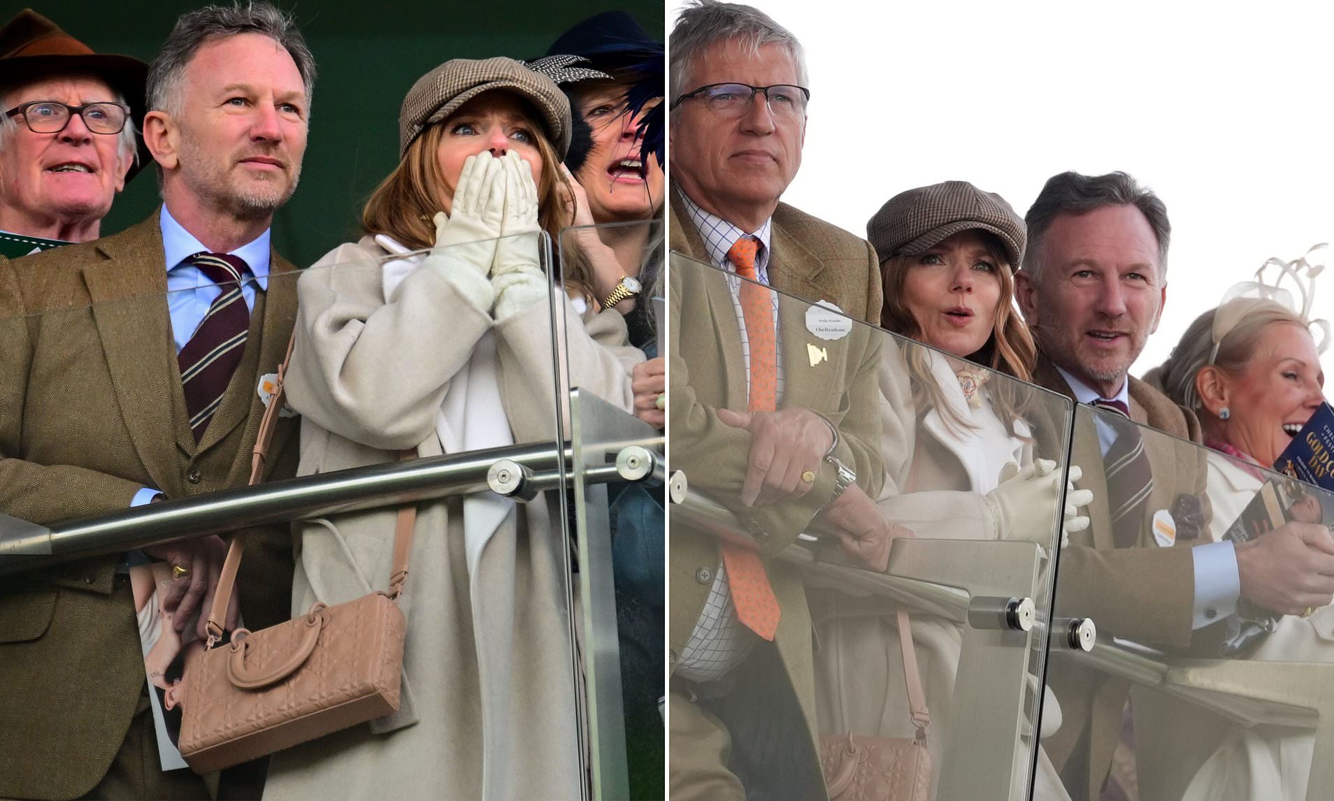 Geri Halliwell and husband Christian Horner swap the F1 paddock for ...
