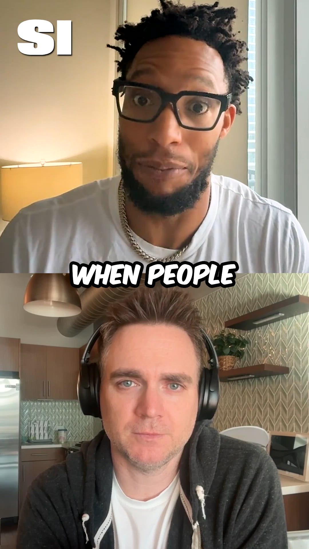 What an NBA scuffle is like