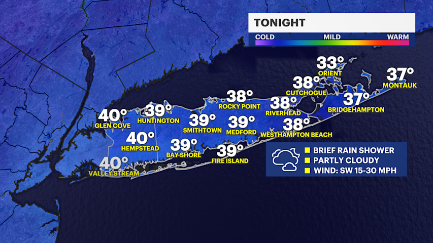 Decent weekend weather on Long Island ahead of thunderstorms, strong ...