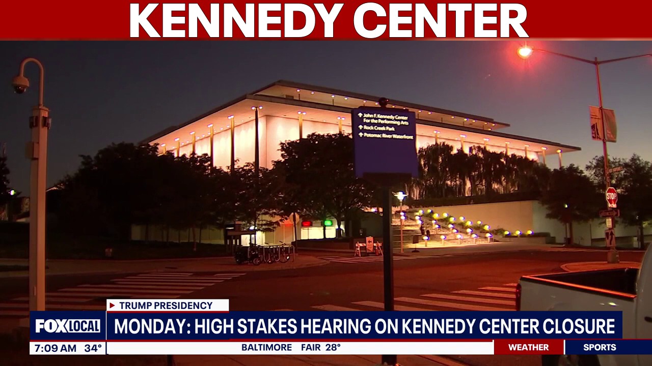Hearing Monday on Kennedy Center closure proposal