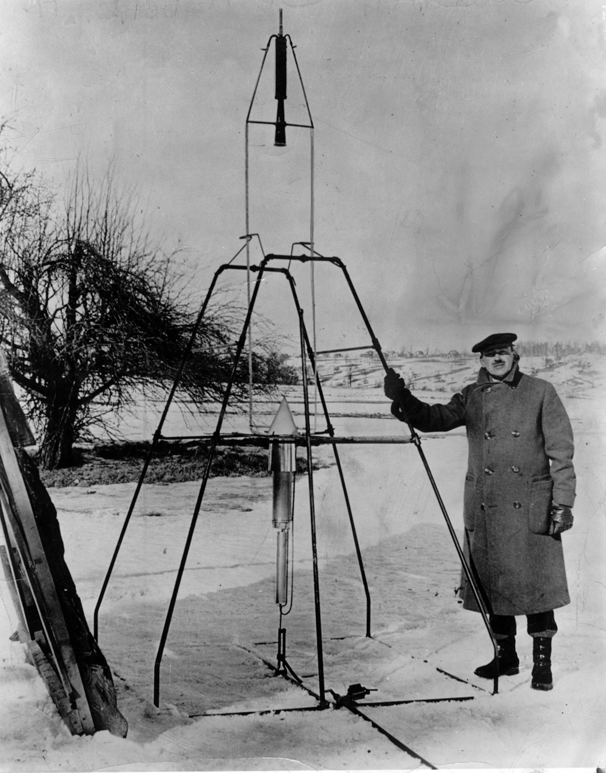 Auburn's big celebration of Goddard's rocket launch rerouted to Saturday