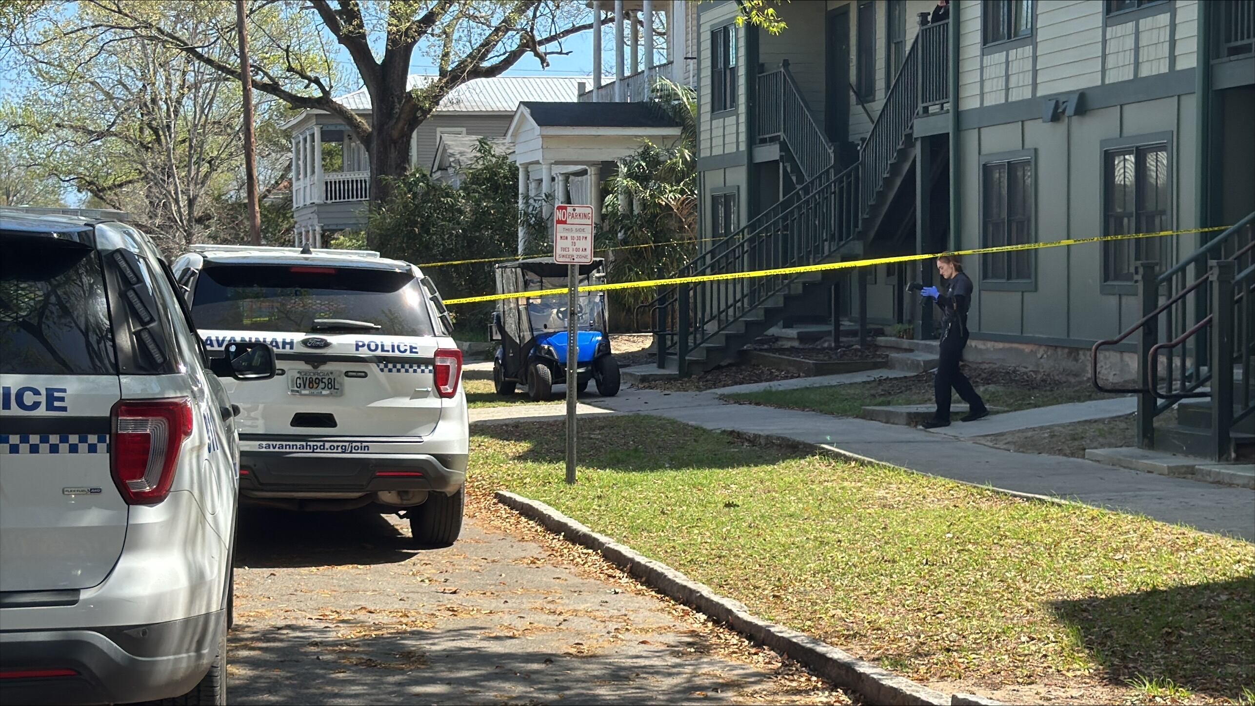 Police respond to shooting outside Savannah apartment complex