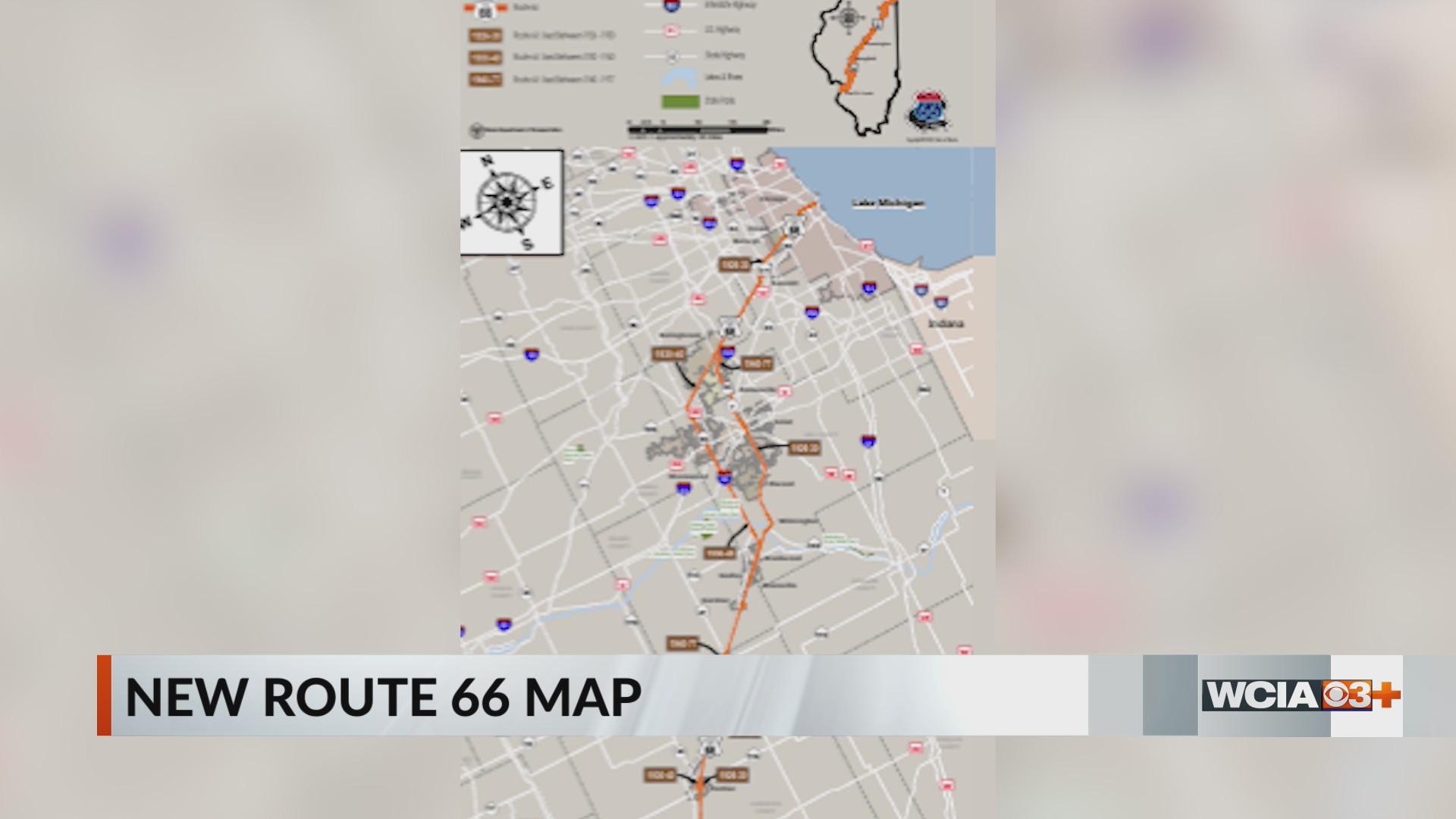 IDOT releases new map of Route 66 to celebrate highway's 100th year
