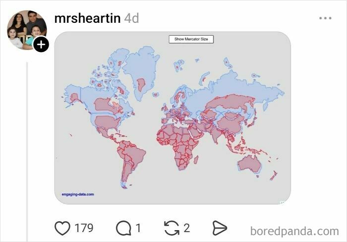 Someone Asks Why Maps Lie About Sizes, Internet Delivers A Hilarious Reality Check (30 Pics)