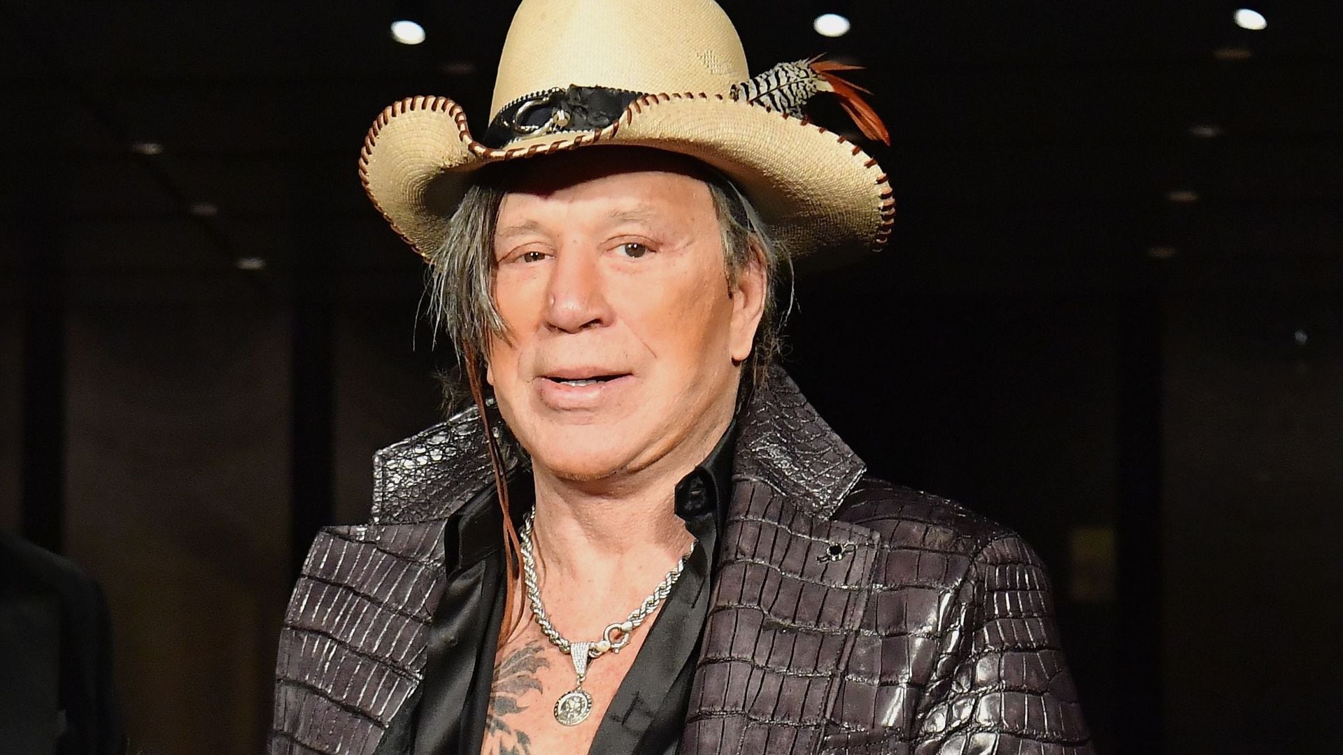 Mickey Rourke shocks fans with fiery red hair after Los Angeles ...