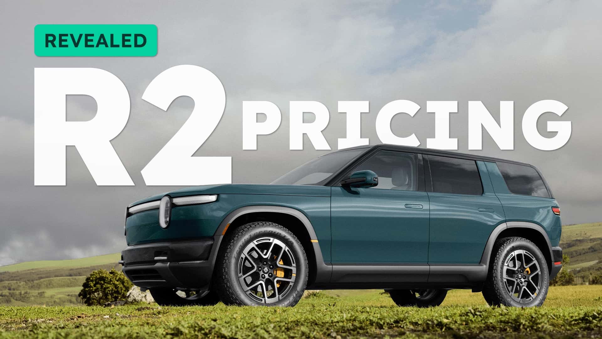 The Rivian R2 launches at $57,990 with 330 miles of range