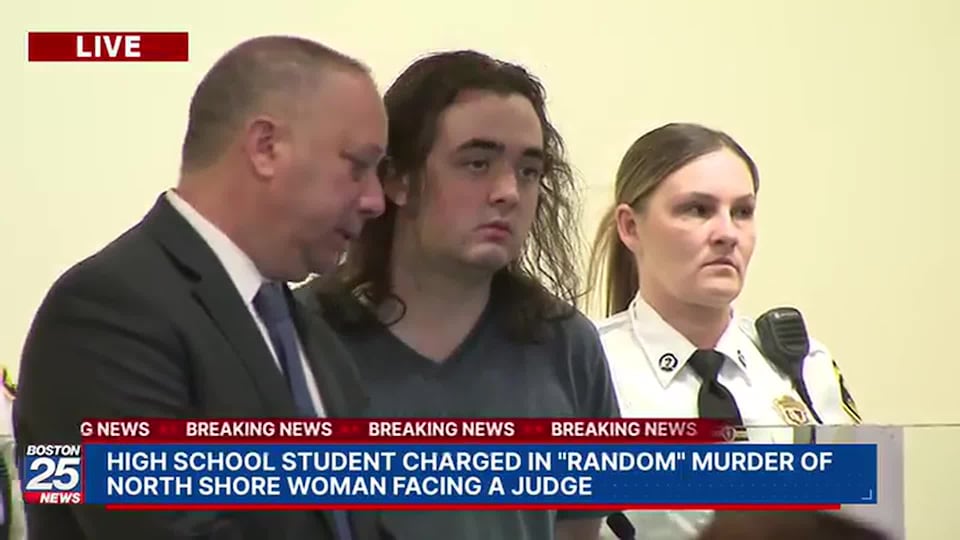 Court video: High school student arraigned on murder charge in death of ...