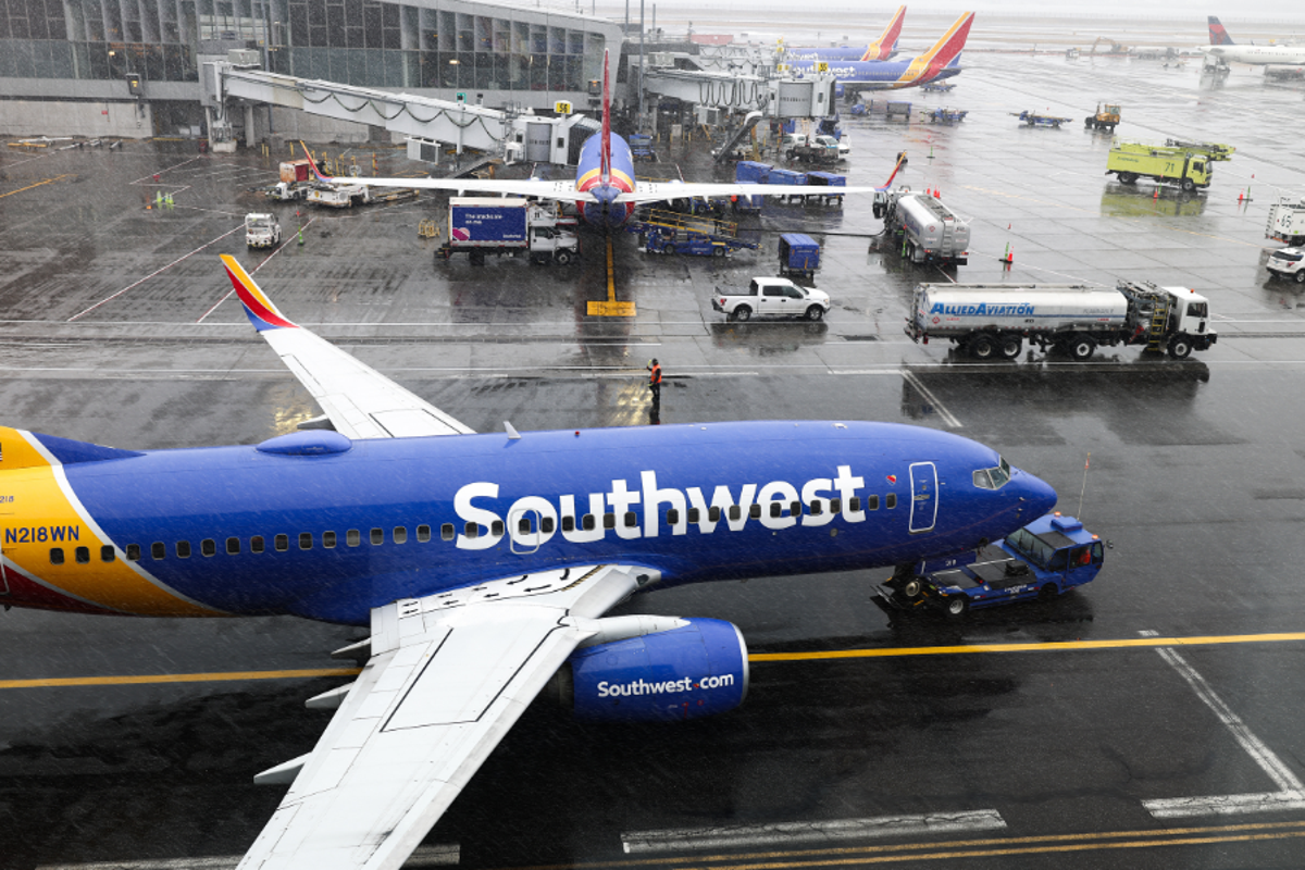 Southwest flight evacuated at Texas airport after taser found on plane