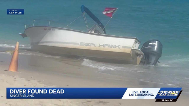 Missing diver found dead near Singer Island