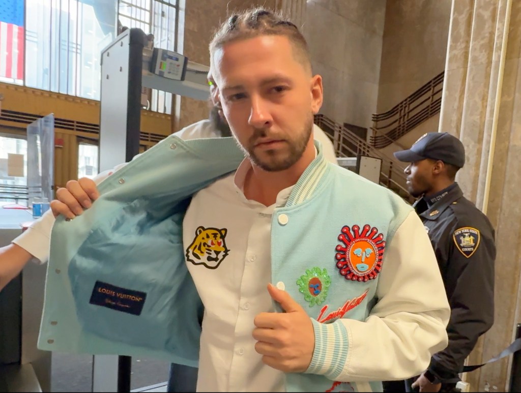 Cyndi Lauper’s troubled son brags about $10K Louis Vuitton jacket as he ...