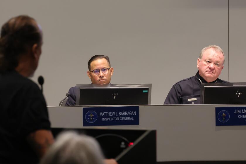 New push for LAPD oversight — and firing problem cops — moves toward ...