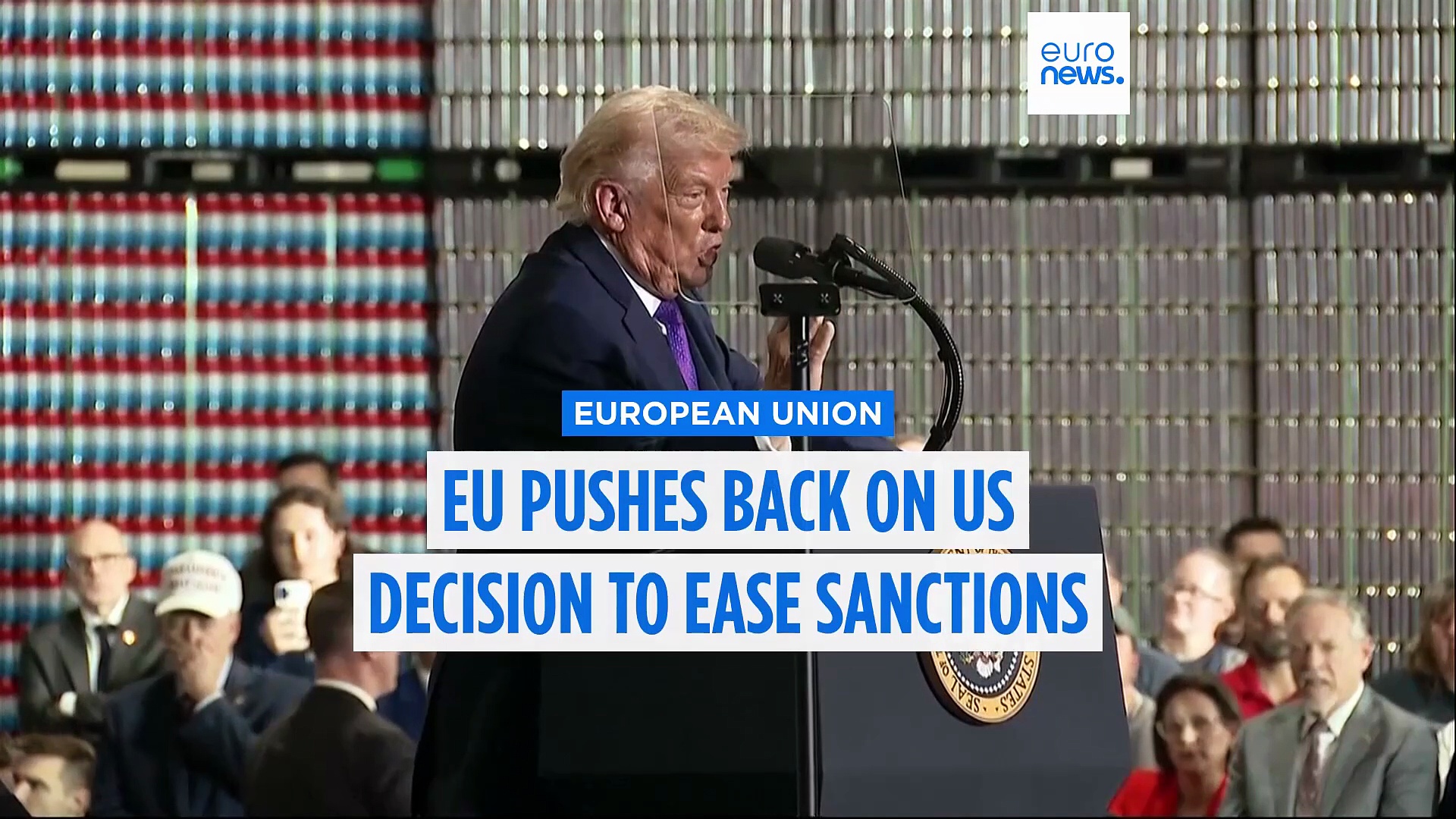 EU pushes back on US decision to ease sanctions on Russian oil stranded ...