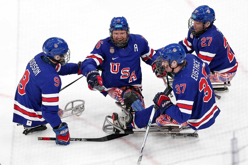 Team USA Paralympic sled hockey roster for the 2026 Winter Games