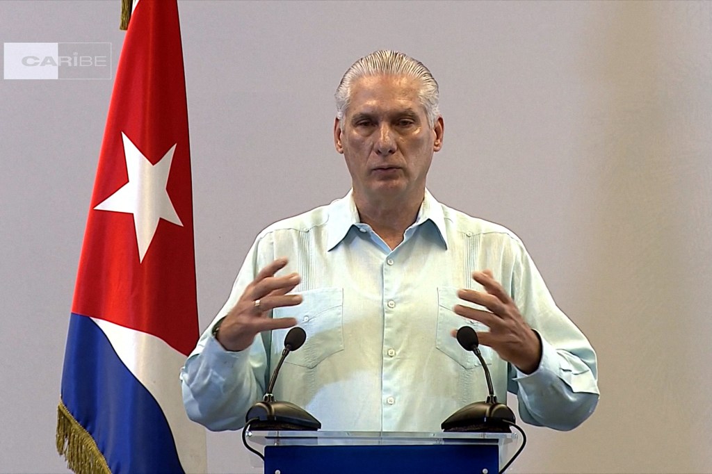 Cuban president confirms talks with US after Trump floated 'friendly ...