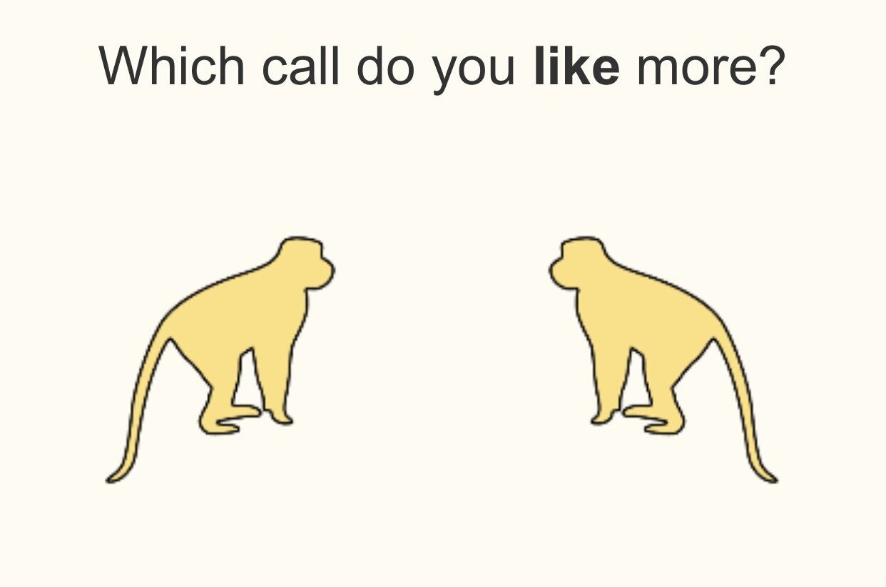 Humans and animals have the same preference in mating calls, citizen ...