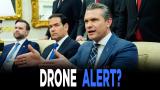 Report: US officials detect drones over army base where Rubio, Hegseth live | TRENDING<br><br>