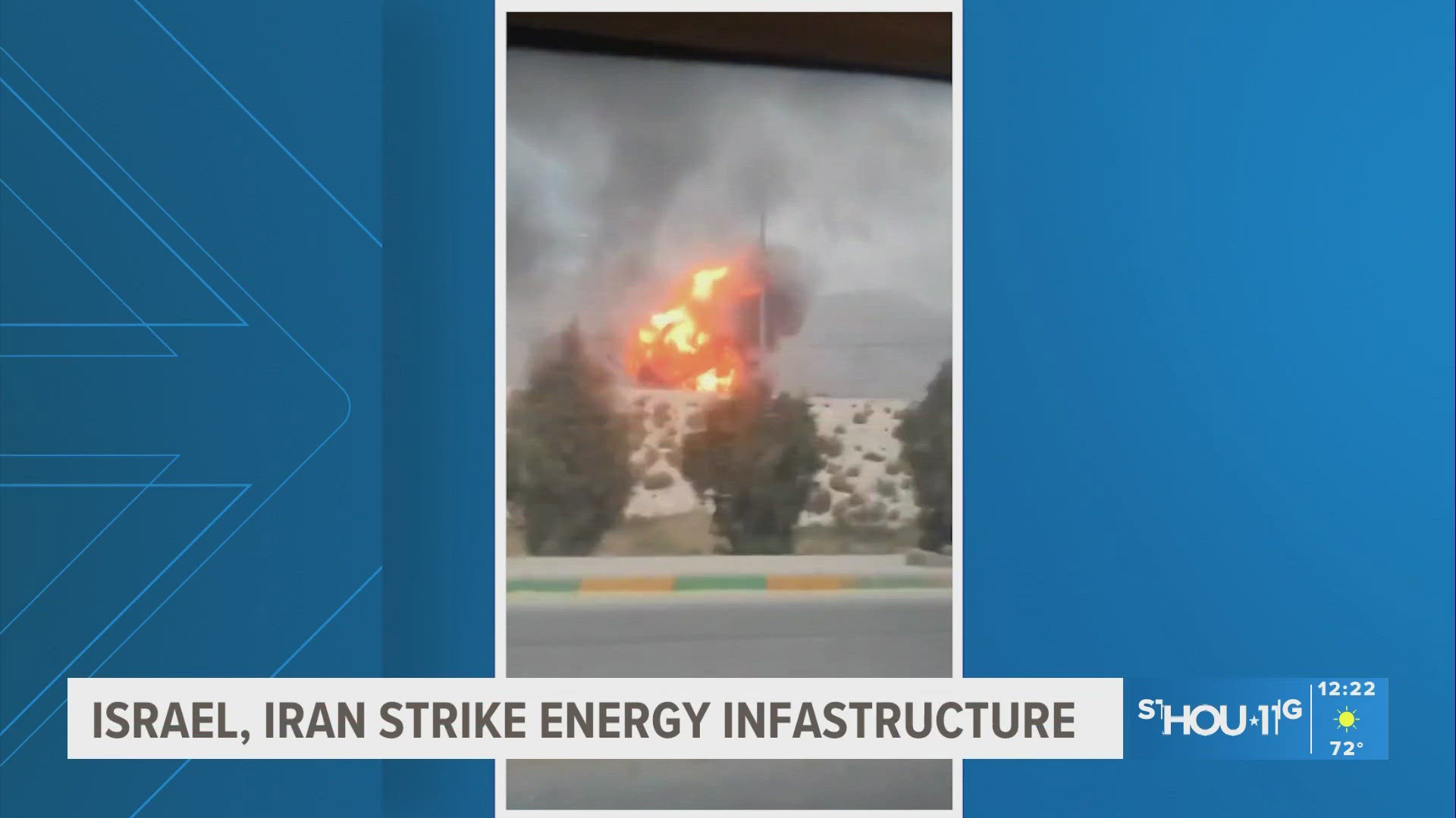 Iran retaliates after Israel strikes multiple Iranian oil facilities