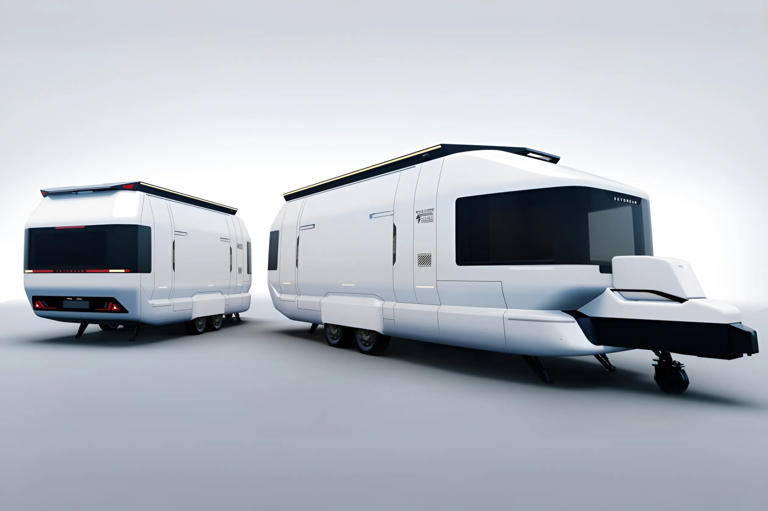This sleek sci-fi-worthy camper could totally change the travel trailer ...