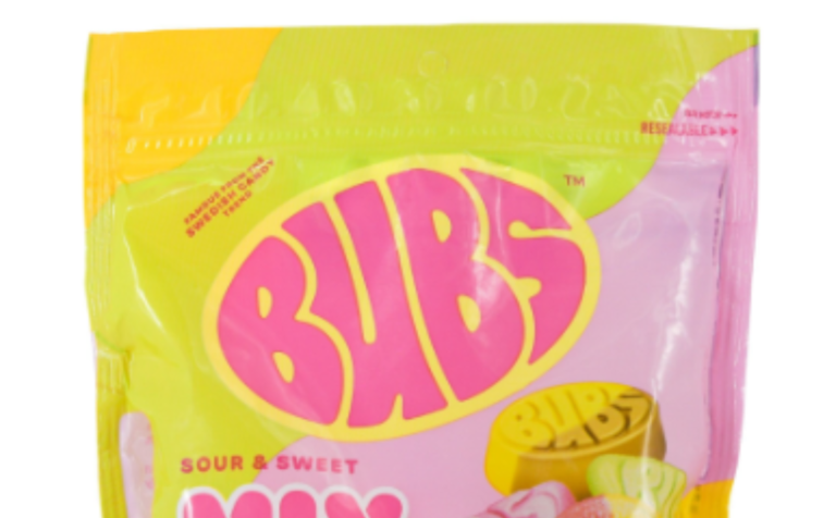 Bubs Swedish candy expands at Walmart with new mix pack