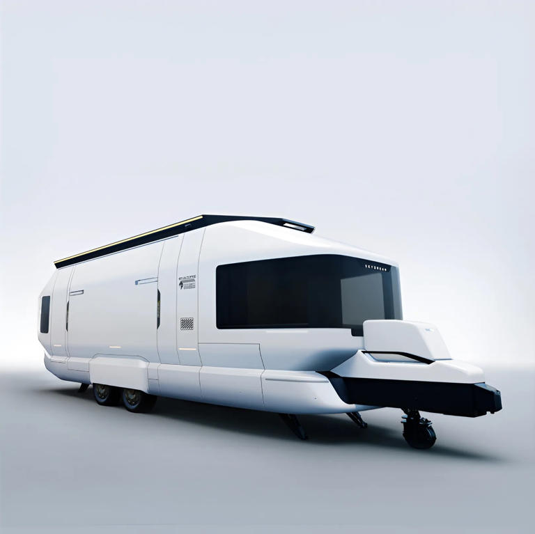 This sleek sci-fi-worthy camper could totally change the travel trailer ...