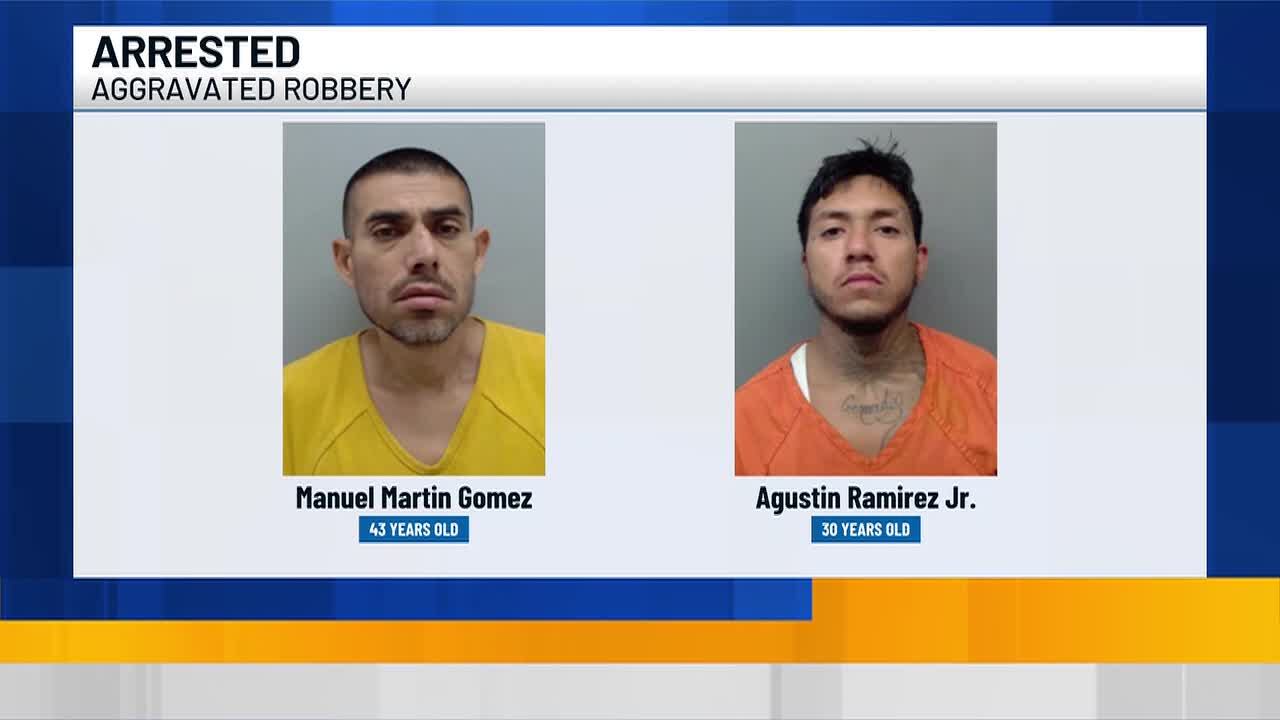 2 arrested in Laredo convenience store robbery, 3rd suspect at large
