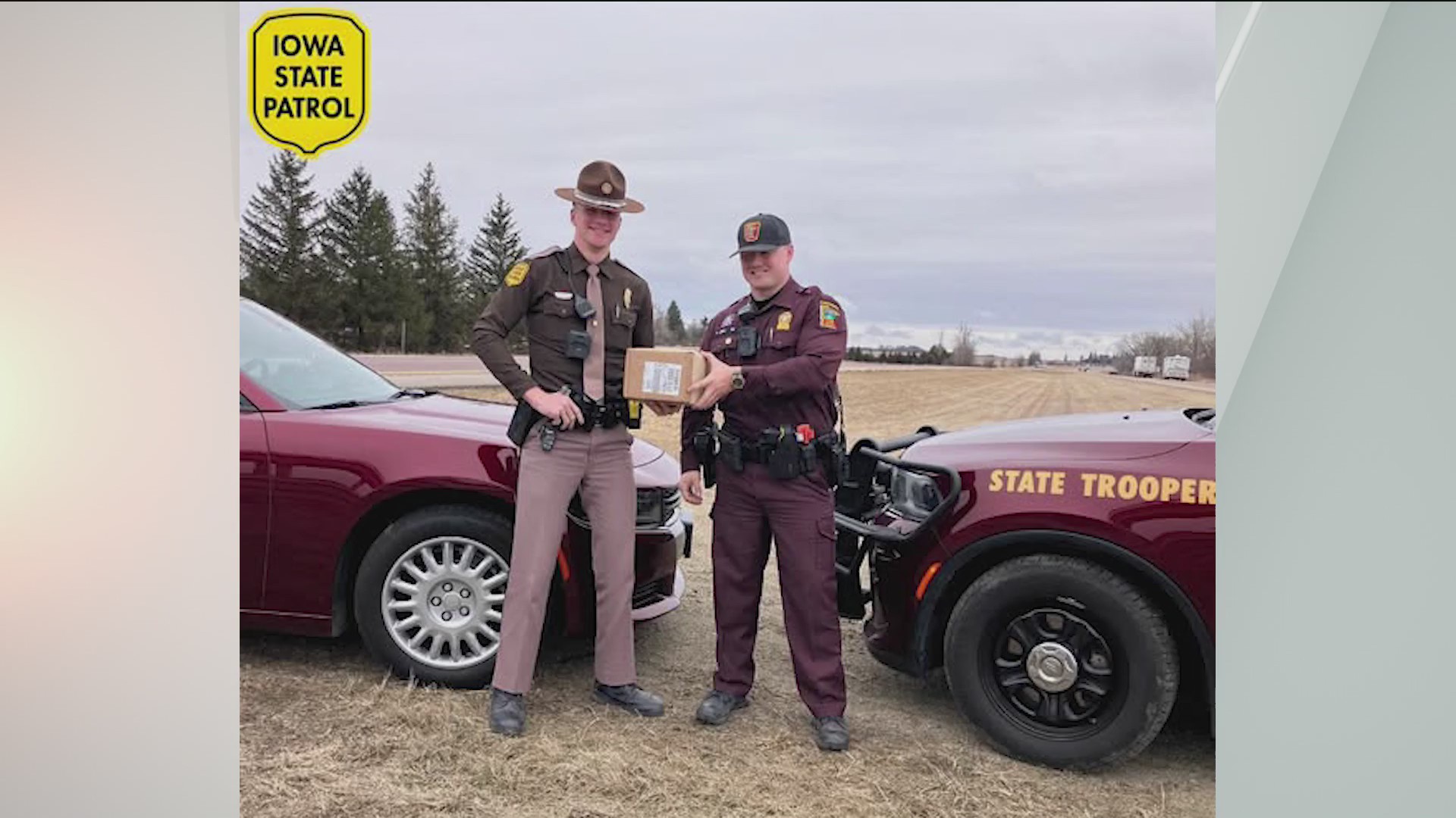 Minnesota and Iowa State Patrol work together to deliver medicine ...