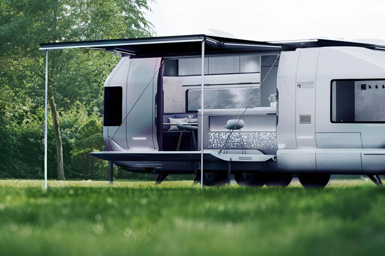 This sleek sci-fi-worthy camper could totally change the travel trailer ...