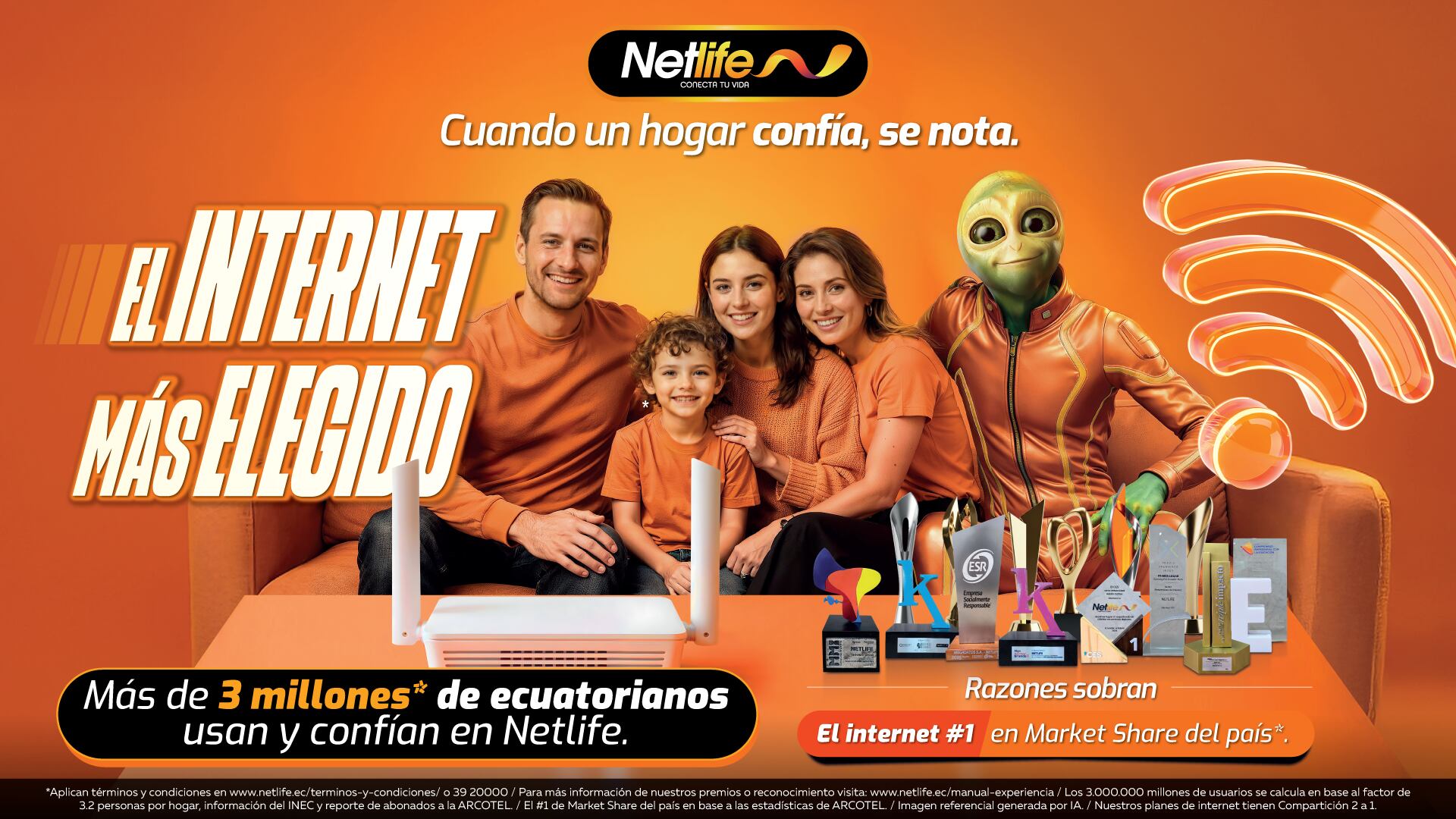 Más de 3 millones de ecuatorianos confían en Netlife: cuando la ...