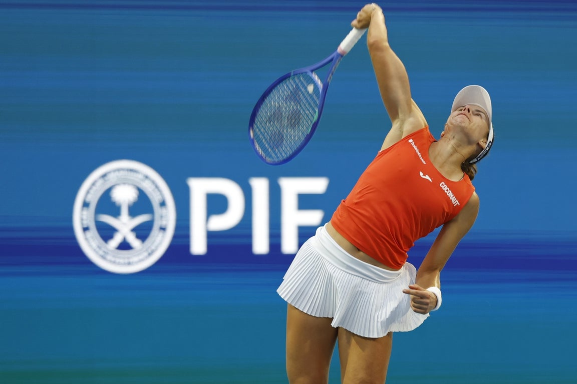 Outstanding women's tennis photos from Thursday at the 2026 Miami Open