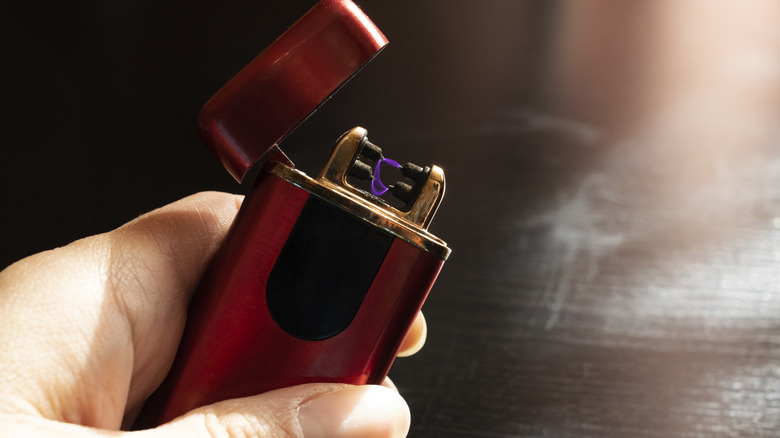 Electric lighters aren't allowed in carry-on luggage as-is