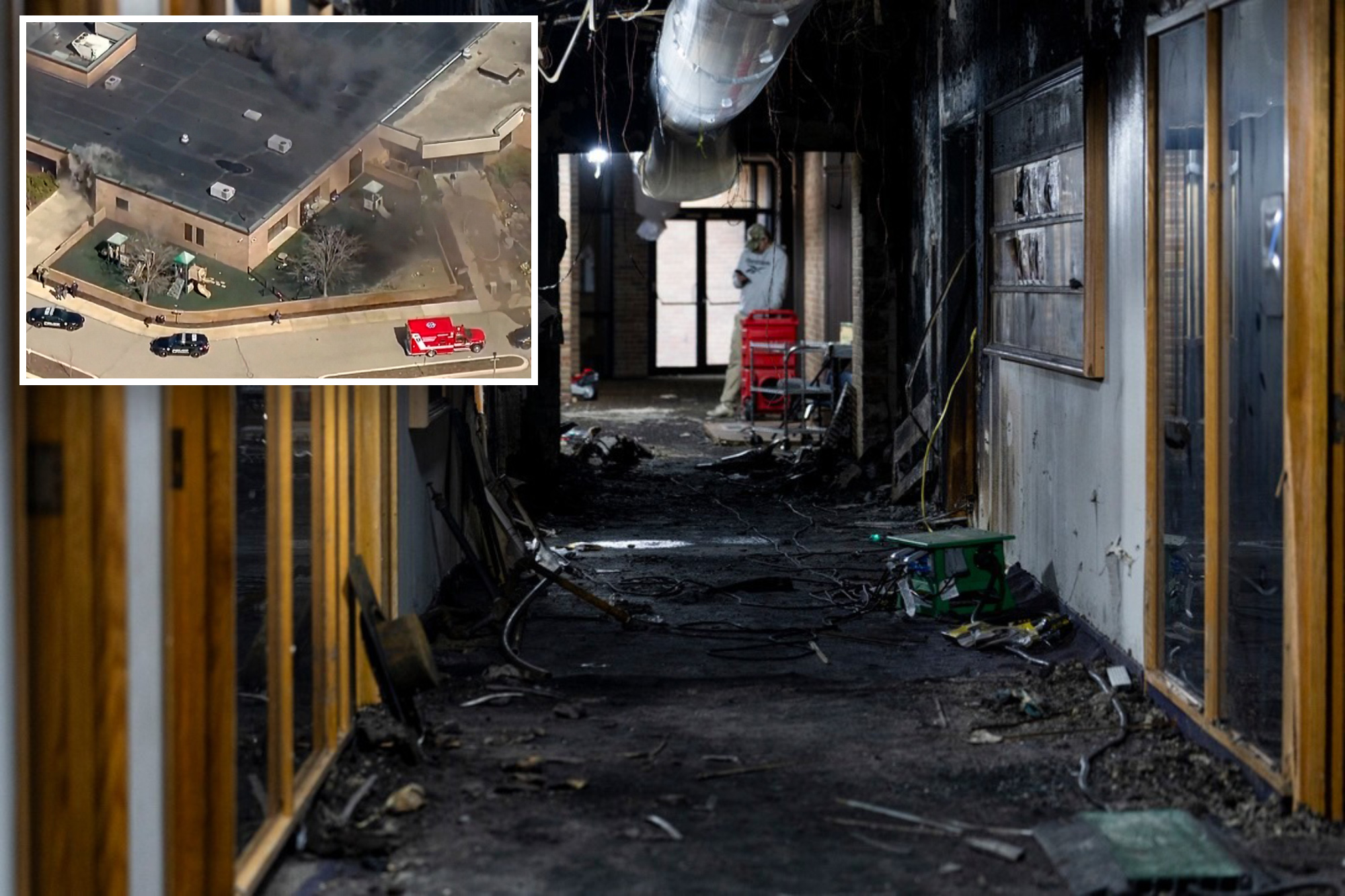 Haunting photos show destruction caused at Michigan synagogue by Hezbollah-linked terrorist<br><br>