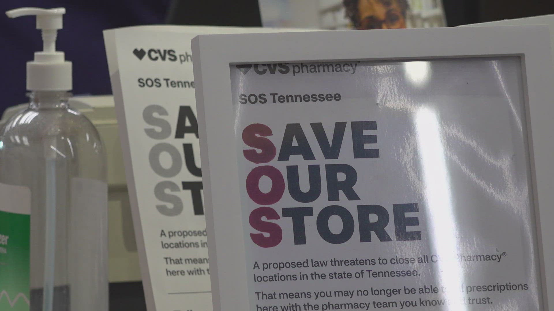 CVS says bill threatens to close over 100 stores