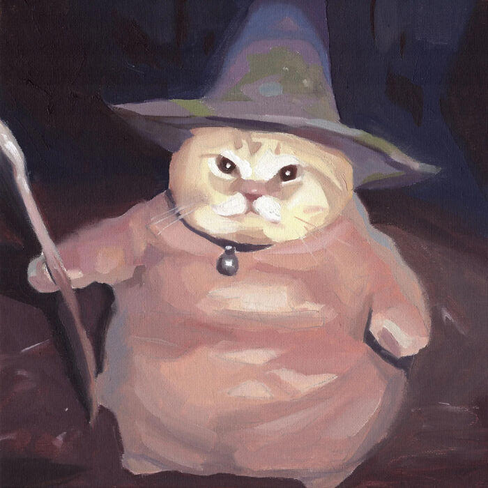 27 humorous paintings inspired by digital trends