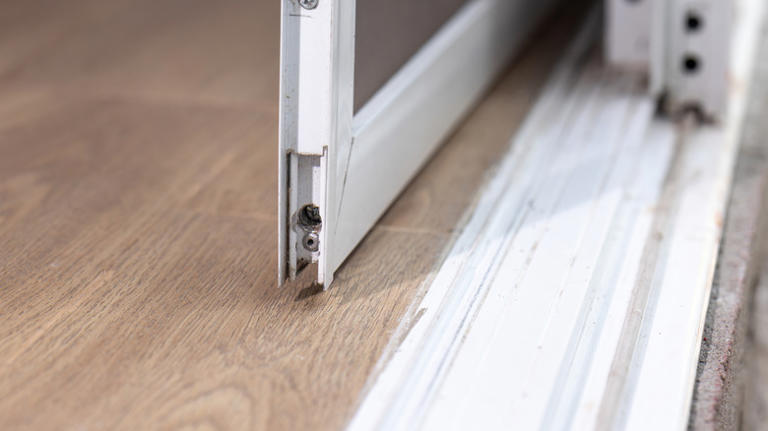 No more gross sliding glass door tracks: Do this to prevent dirt and ...
