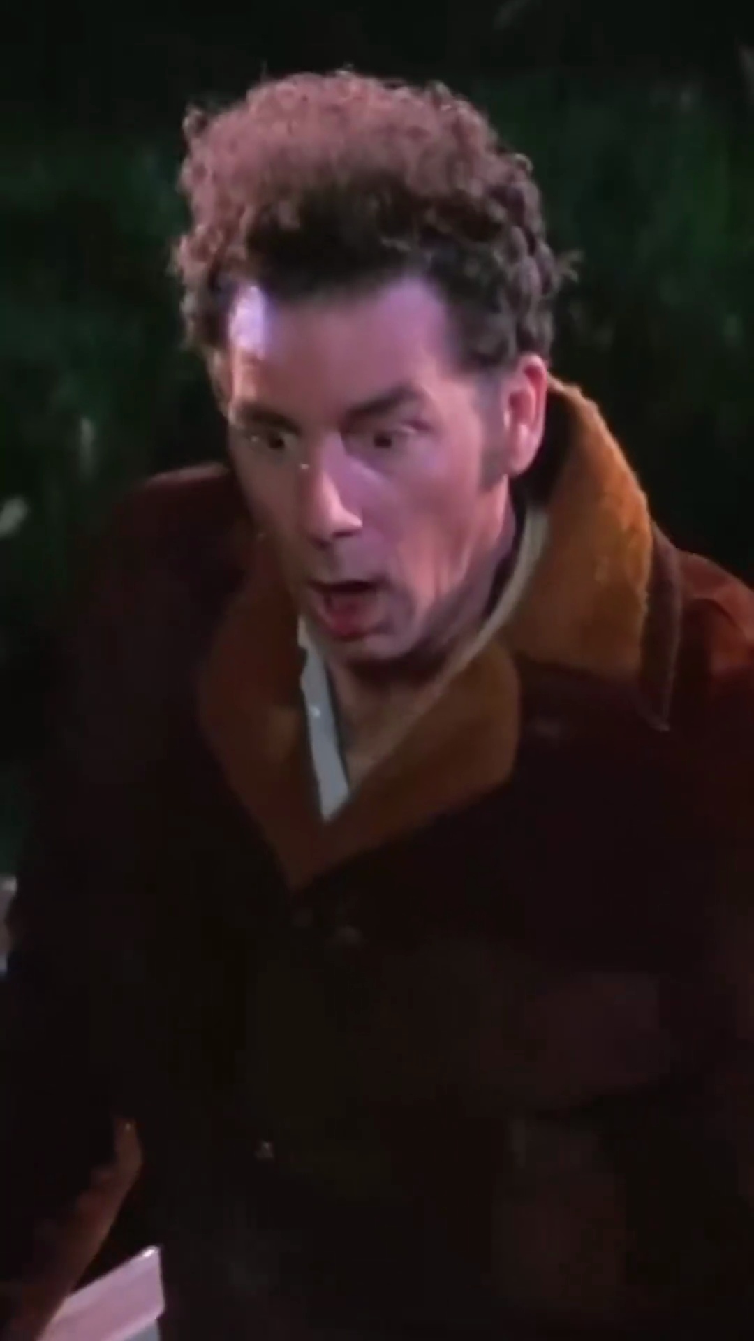 Kramer's plan goes up in flames on Seinfeld