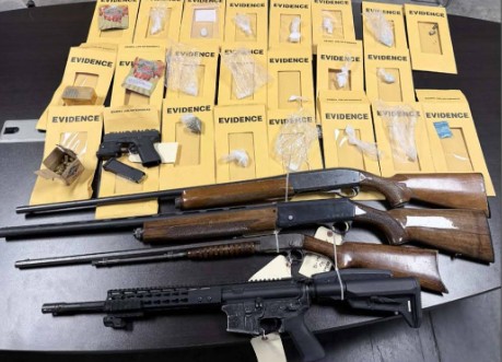 Drugs, guns seized from home near Waco school and church