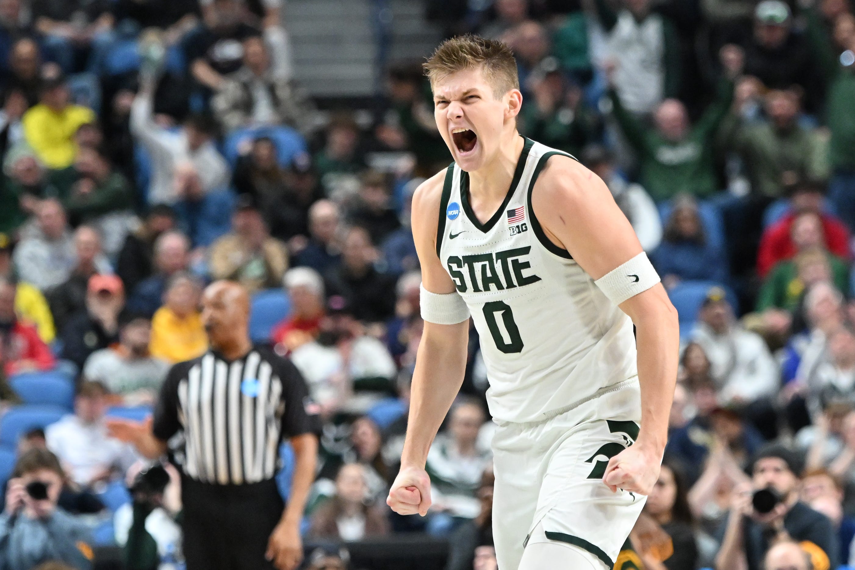 Former MSU forward Jaxon Kohler rumored to be in contact with Big 12 school