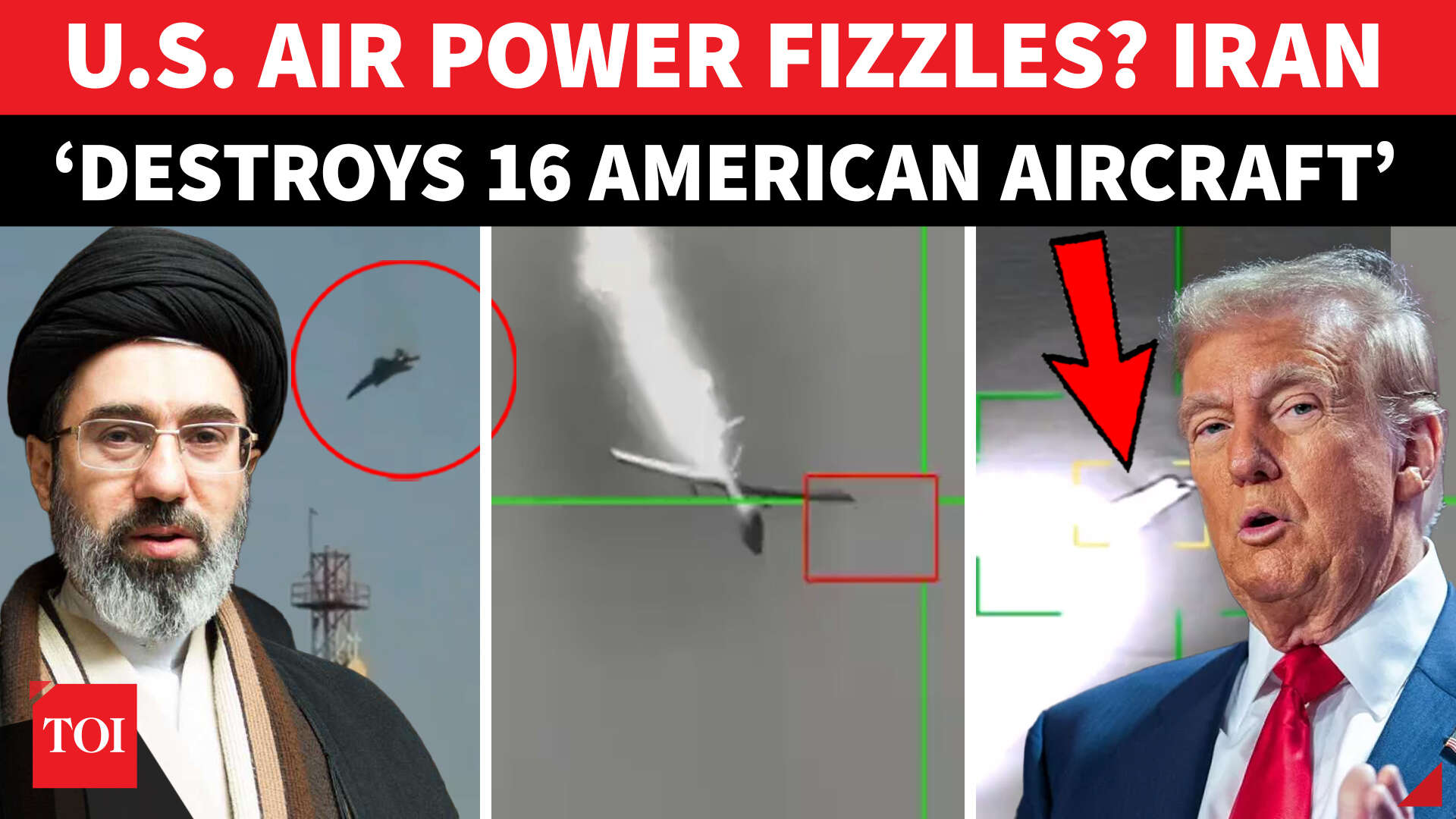 US Air Force takes a beating as Washington loses 16 aircraft in Iran war