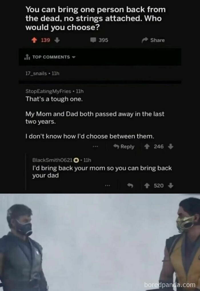 20 times comments were better than the post