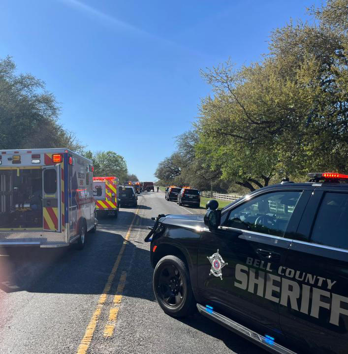 Bell County SO: Major crash occurs west of Salado