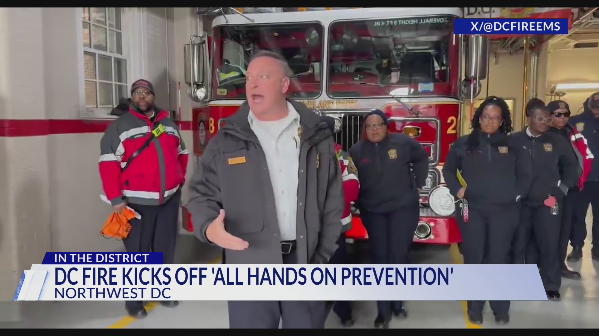DC firefighters kicking off 'All Hands on Prevention'