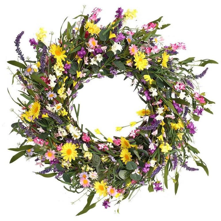 14 beautiful spring wreaths on Amazon to instantly refresh your front door