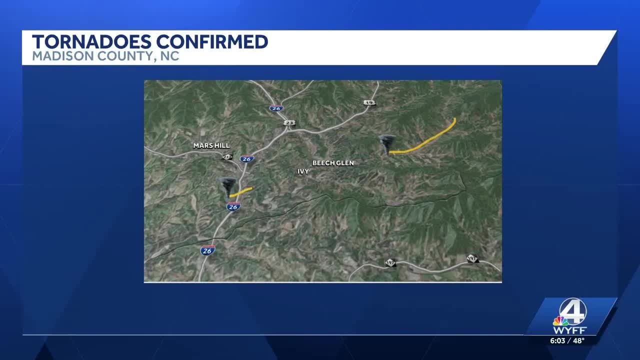 Tornado & straight line wind damage confirmed